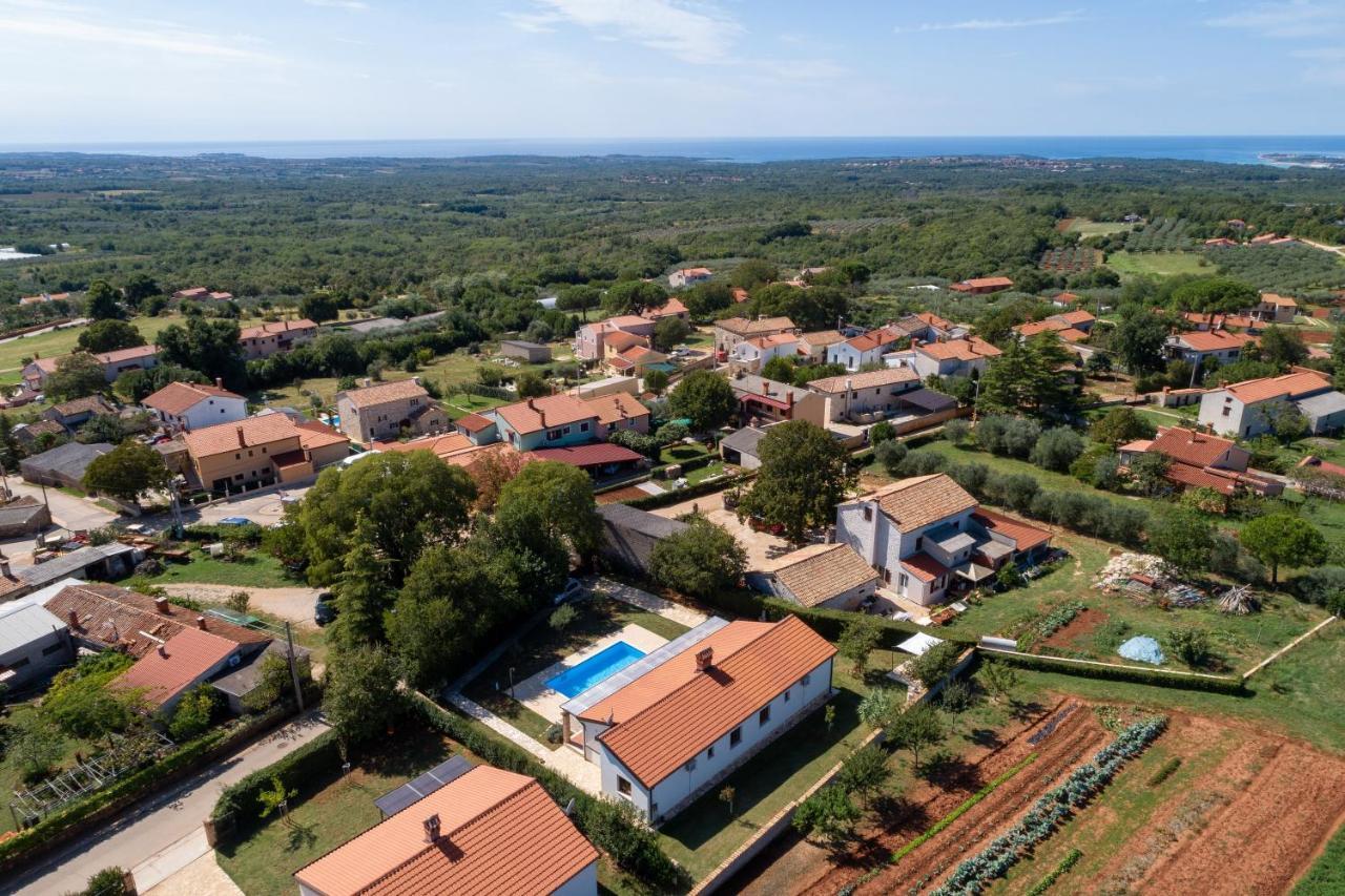 Grebac Villa Kaštelir Eksteriør bilde